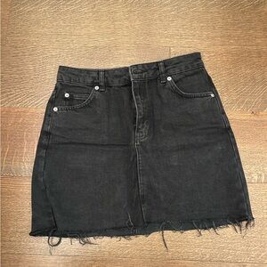 Top shop Jean mini skirt